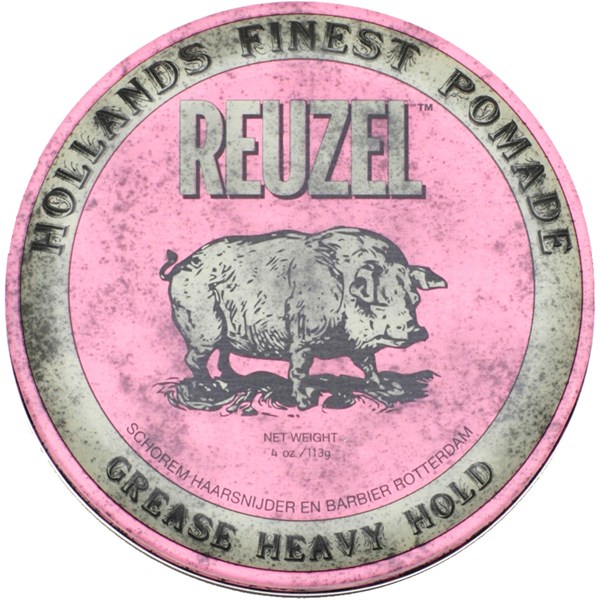 Reuzel Pink Pomade Grease Heavy Hold 4oz